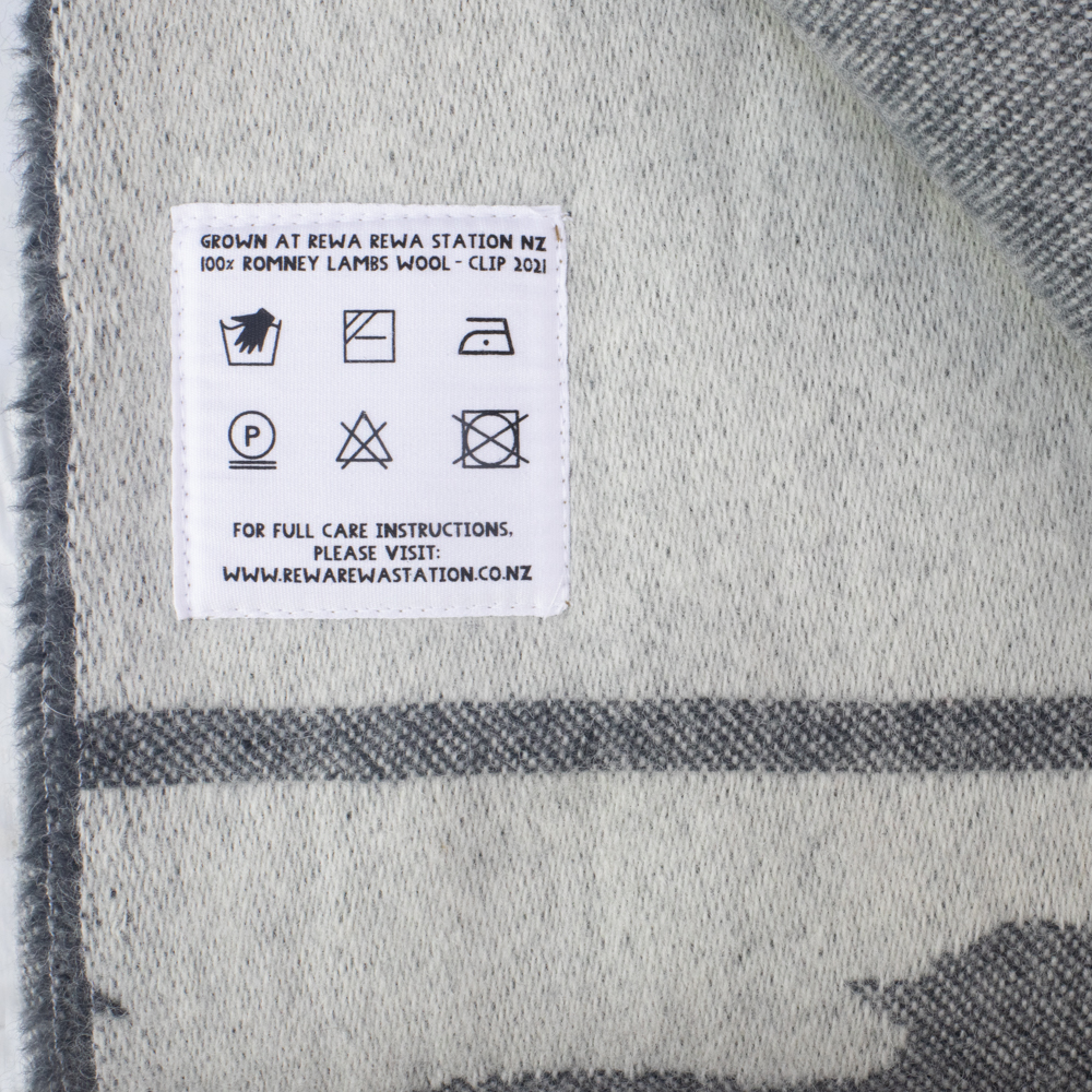 Romney Lambs Wool BLANKET - Sheep Design - Image 4