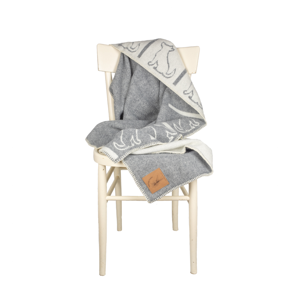 Romney Lambs Wool BLANKET - Dog Design - Image 9