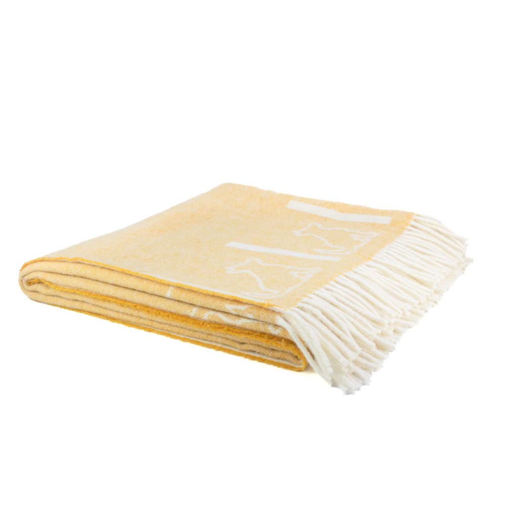 Romney Lambs Wool BLANKET - Dog Design - Image 6
