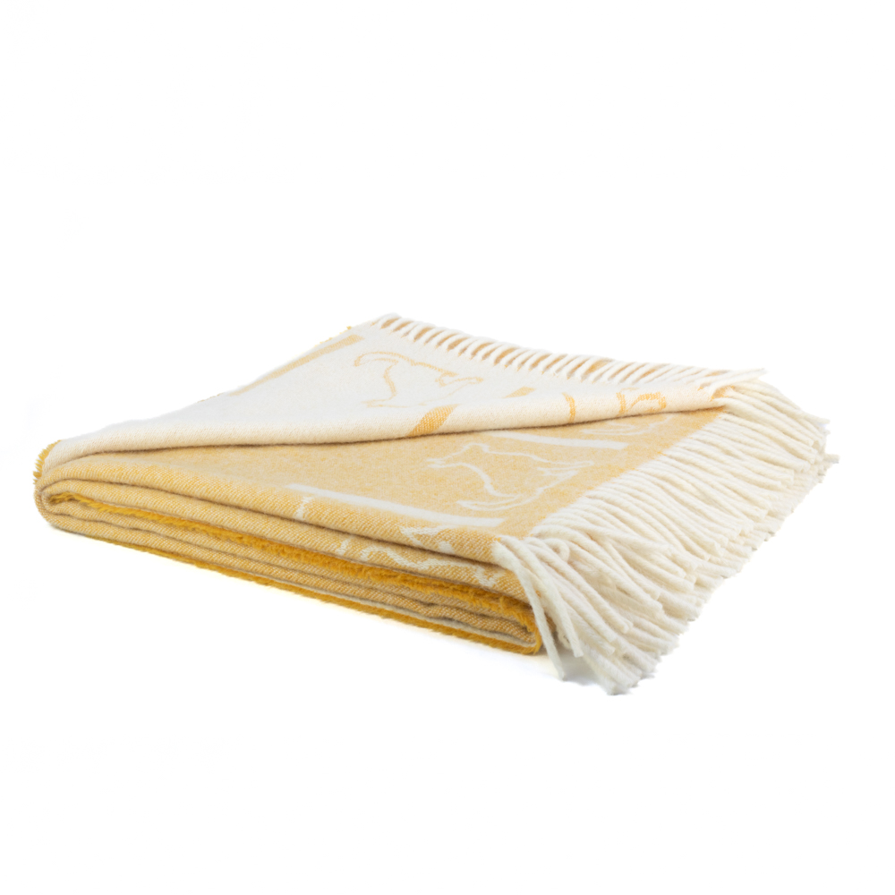 Romney Lambs Wool BLANKET - Dog Design - Image 7