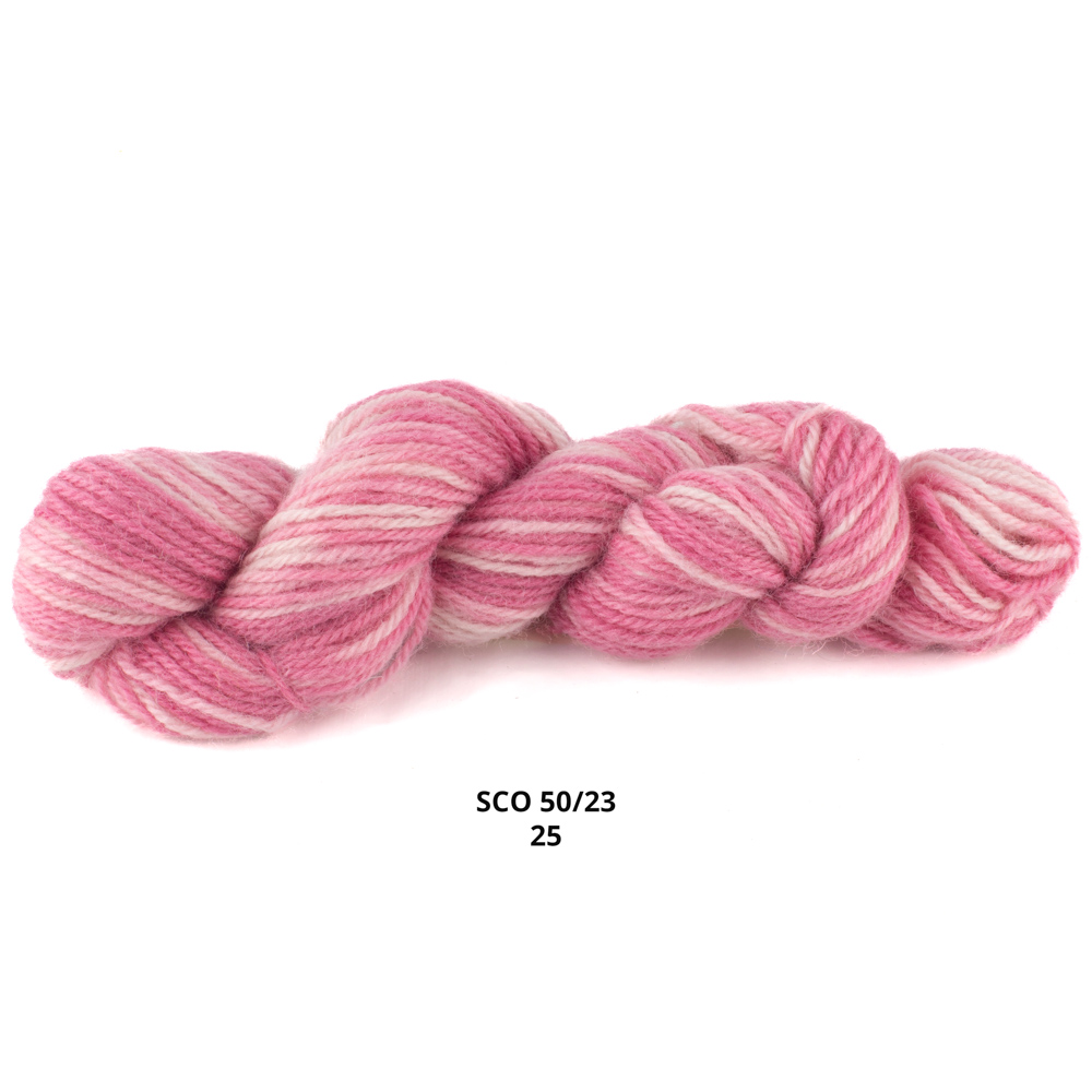 Hand Dyed Yarn with all Natural Colours using SHIBORI Techiques - Image 2