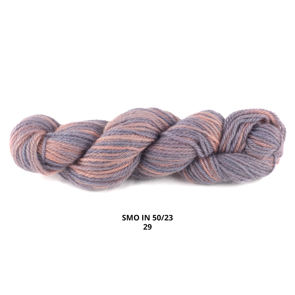 Hand Dyed Yarn with all Natural Colours using SHIBORI Techiques - Image 6