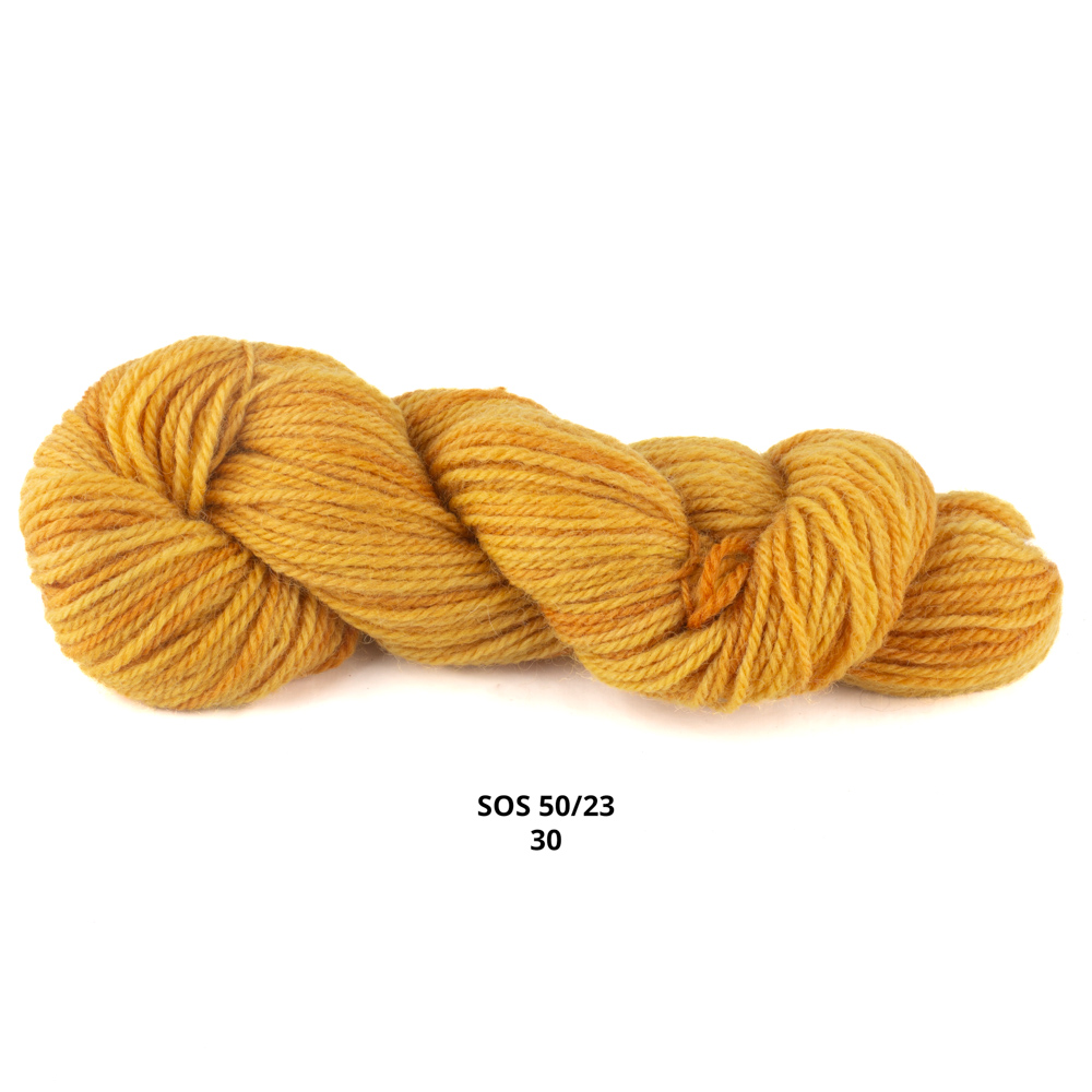 Hand Dyed Yarn with all Natural Colours using SHIBORI Techiques - Image 7