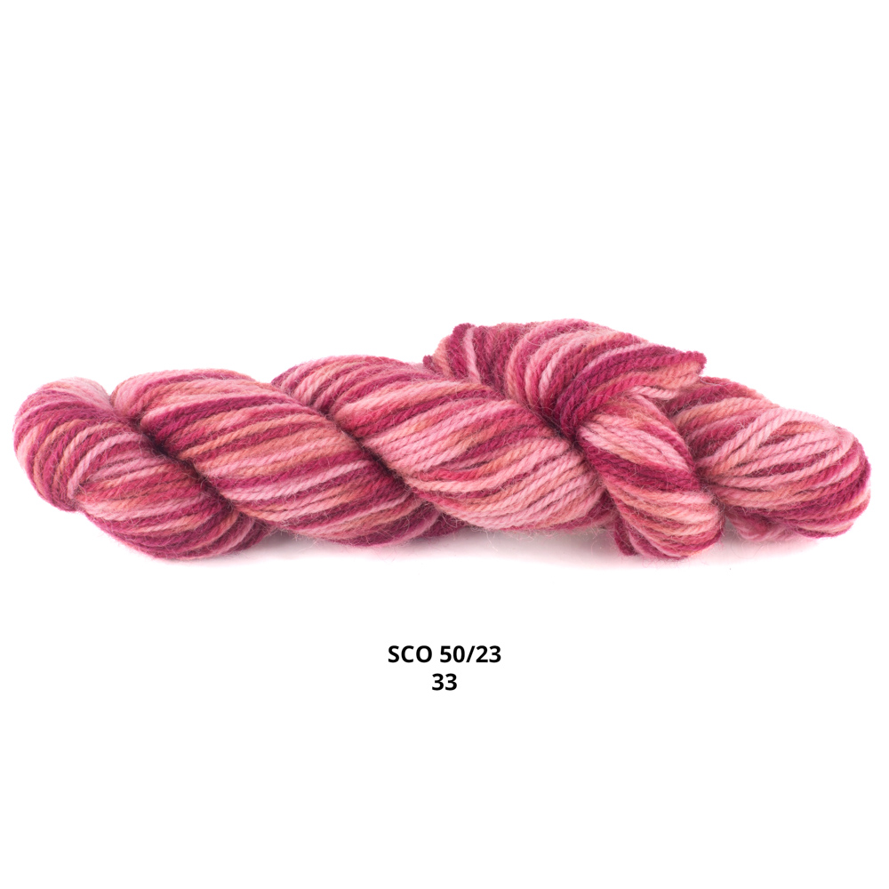 Hand Dyed Yarn with all Natural Colours using SHIBORI Techiques - Image 10