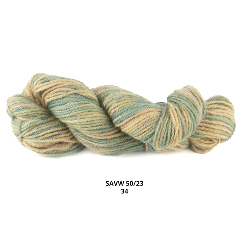 Hand Dyed Yarn with all Natural Colours using SHIBORI Techiques - Image 11