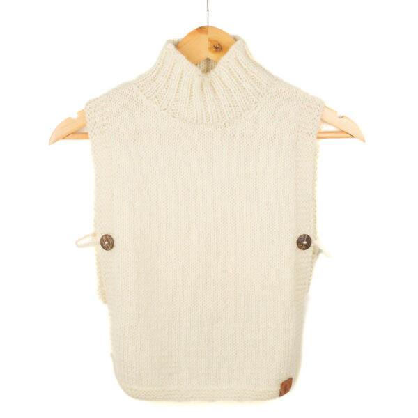 Hand Knitted Jerkin Vest - Assorted Colours