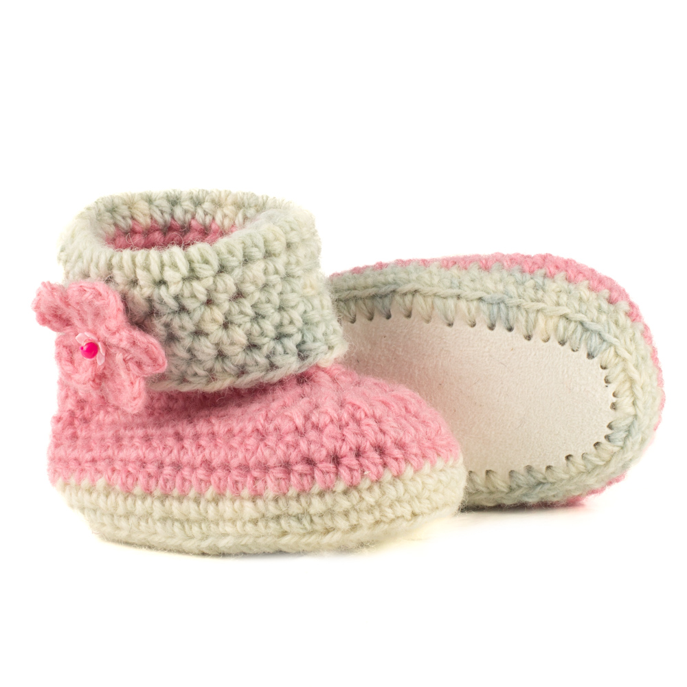Babies Booties with Sheepskin Soles - Image 9