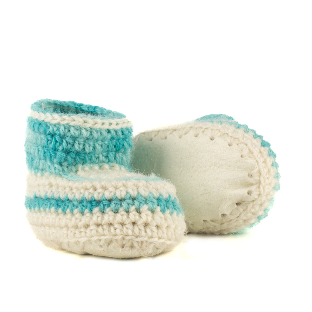 Babies Booties with Sheepskin Soles - Image 10