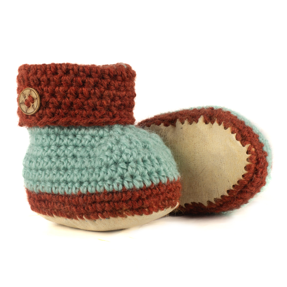 Babies Booties with Sheepskin Soles - Image 11