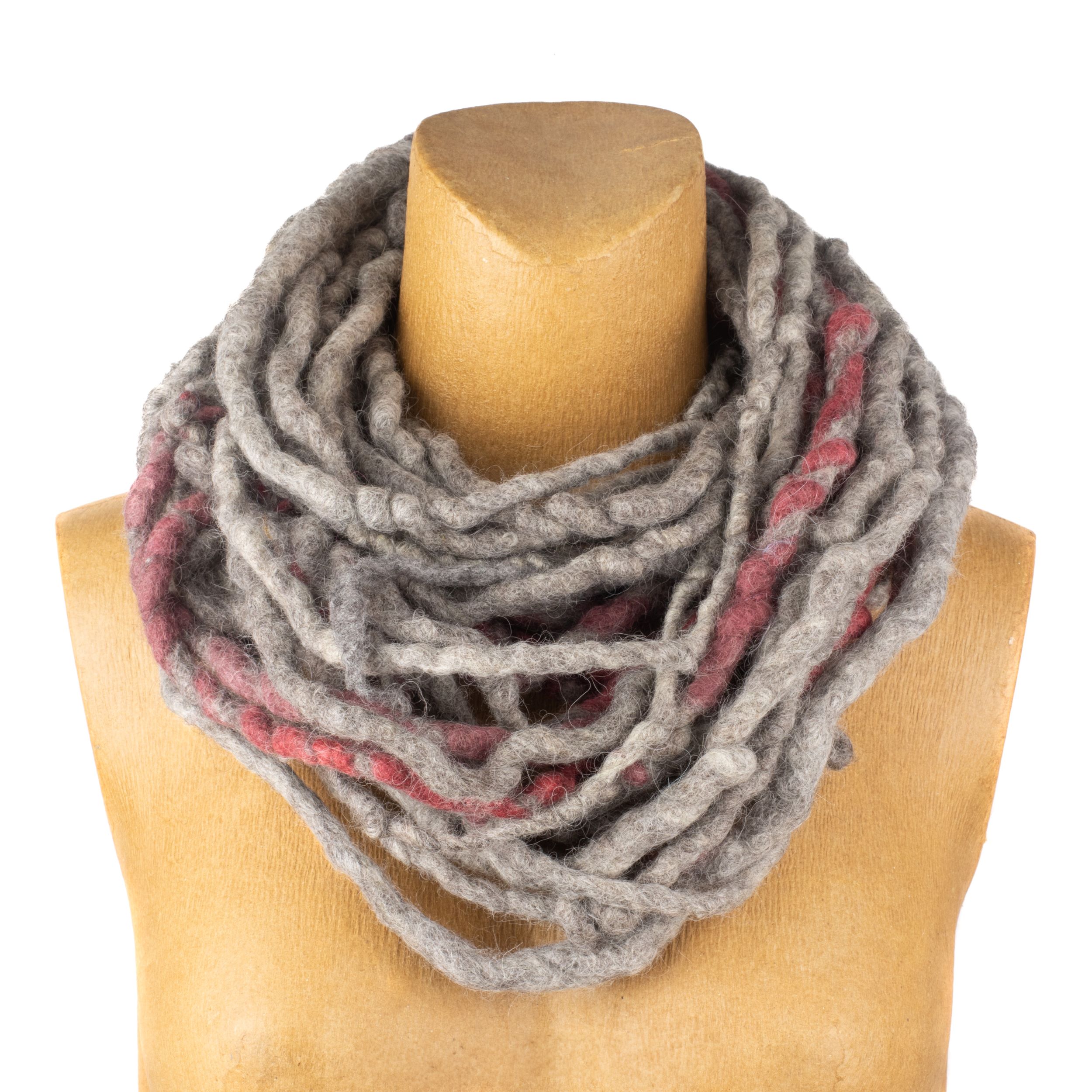 LOOPITY Felted Scarf - Assorted Fibres & Colours - Image 6