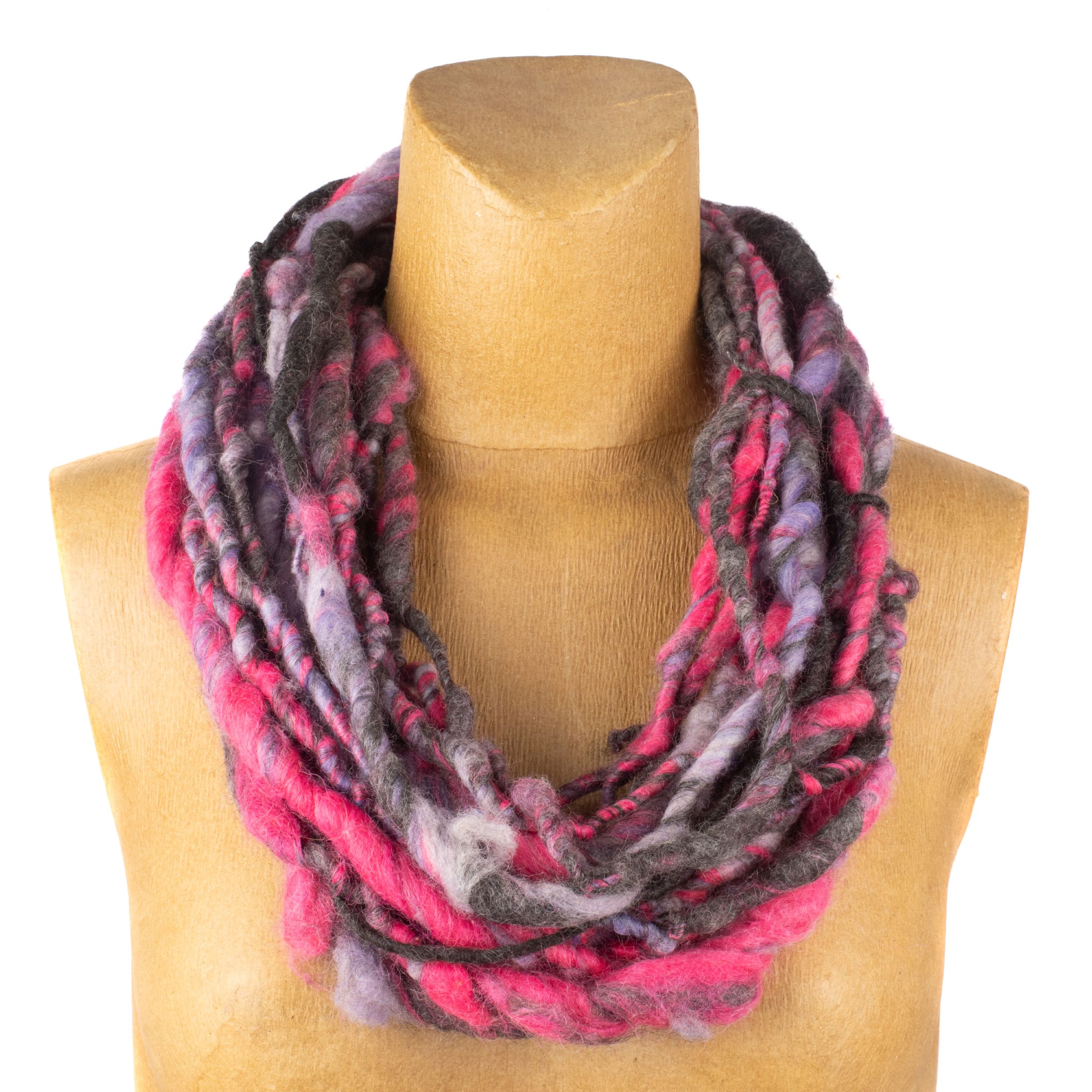 LOOPITY Felted Scarf - Assorted Fibres & Colours - Image 10