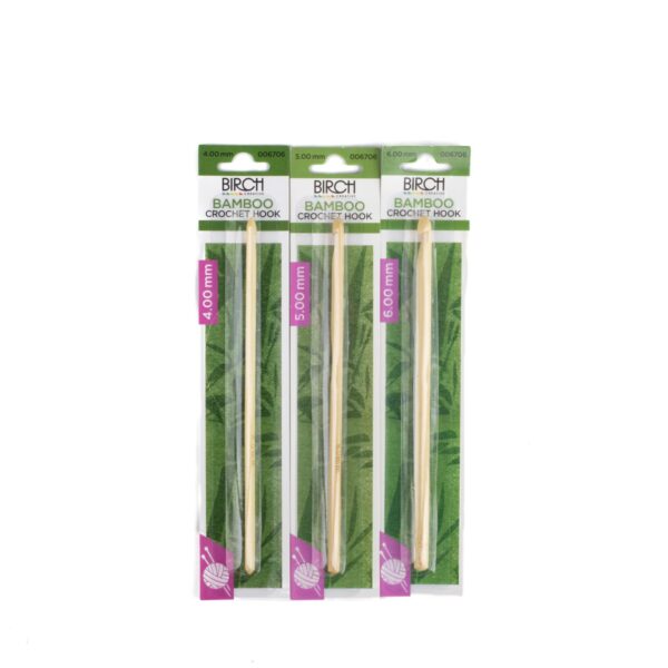 CROCHET HOOKS : Premium Plastic or Bamboo in Assorted Sizes