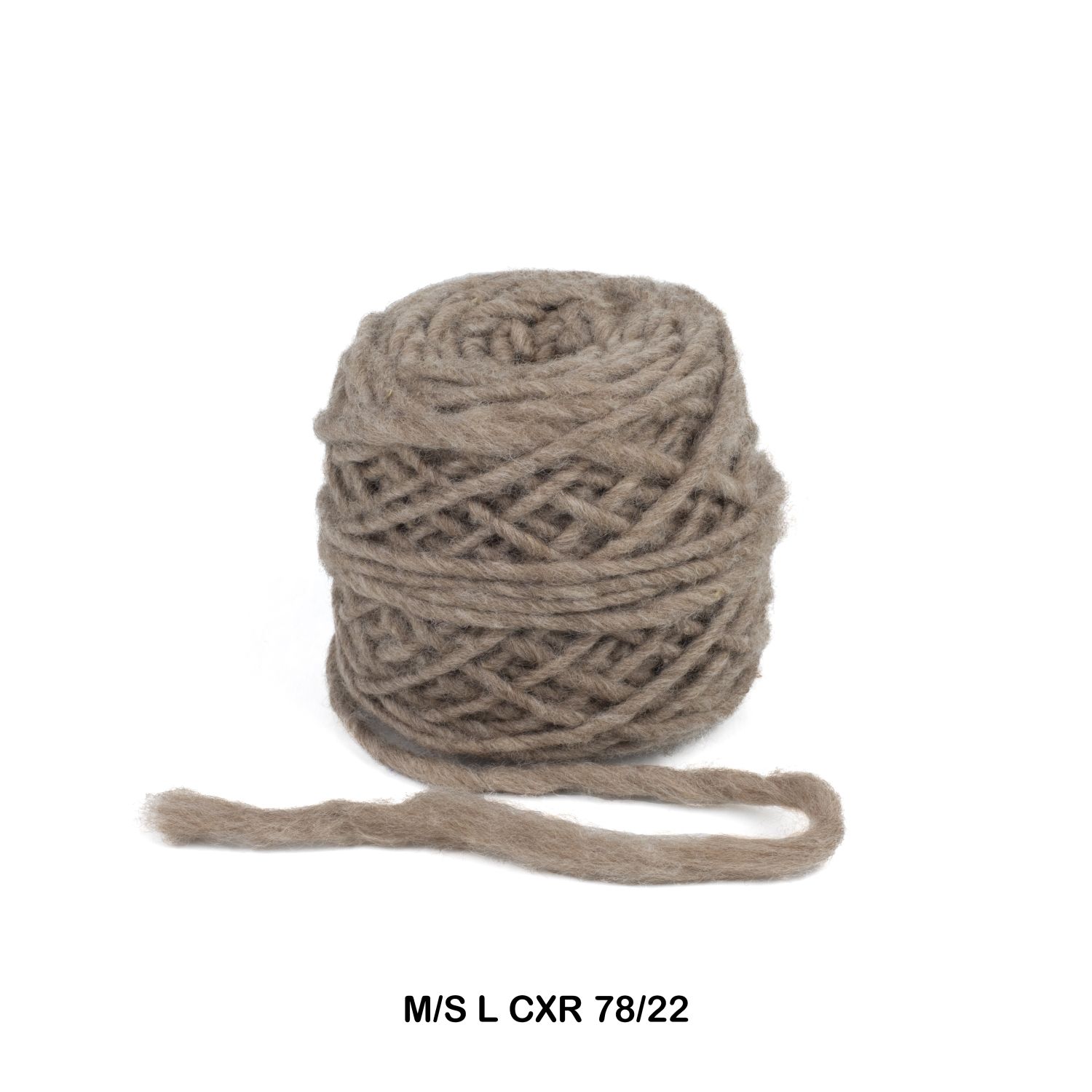 MillSpun LOOPY Yarn, Corriedale x Romney - Assorted Natural Colours & Lengths - Image 3